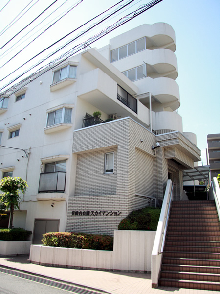 宮崎台公園スカイマンションの外観