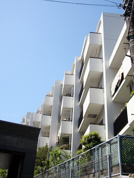 宮崎台公園スカイマンションの外観