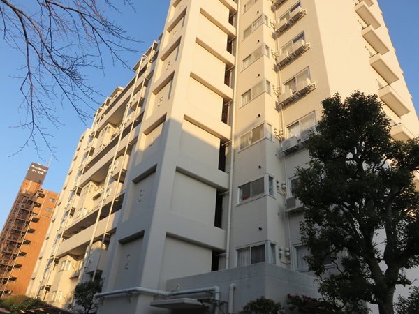 かしわ台パークハイツの外観