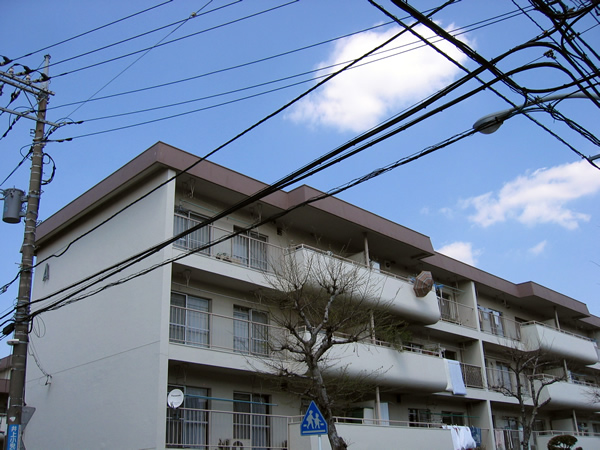 東急市が尾ドエリングＡ棟の外観