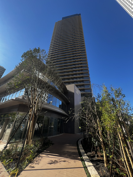 パークタワー西新宿の外観