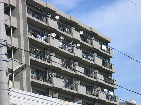 ペアズヒル八柱の外観