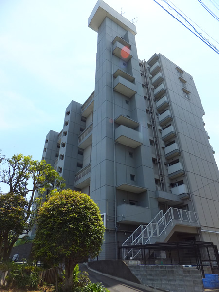 東急鷺沼スカイドエリングＡ棟の外観