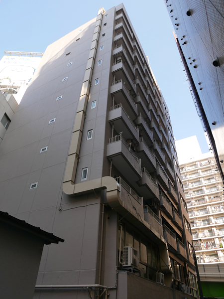 東カングランドマンションキャッスル池袋の外観