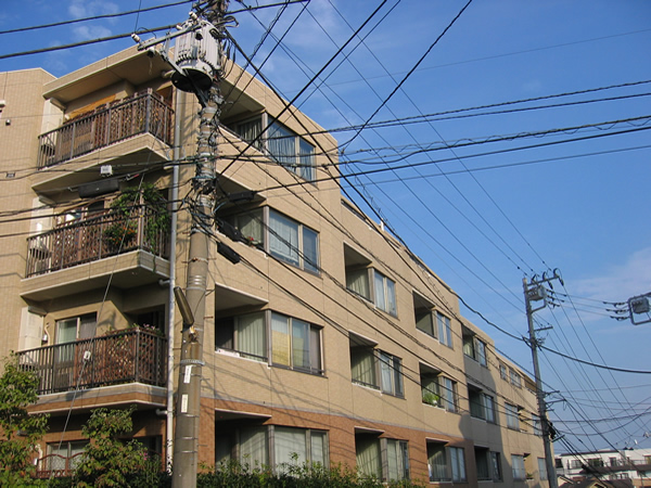 アルス鷺沼プラシアスの外観