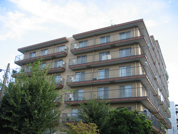 鷺沼南ハイデンスの外観