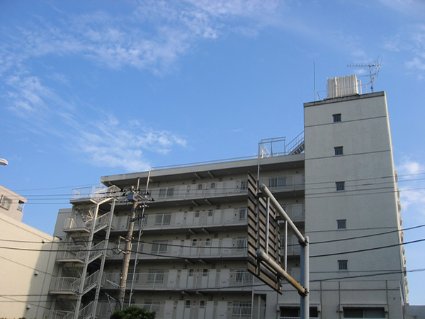 鷺沼東スカイマンションの外観