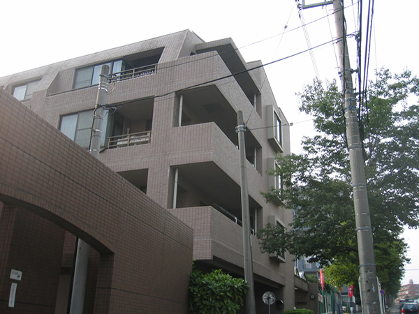 あざみ野スカイマンションの外観