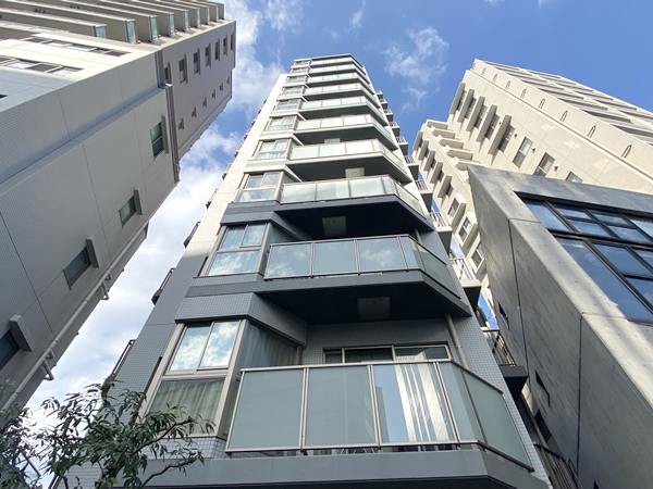 宮庭東新宿ビルの外観