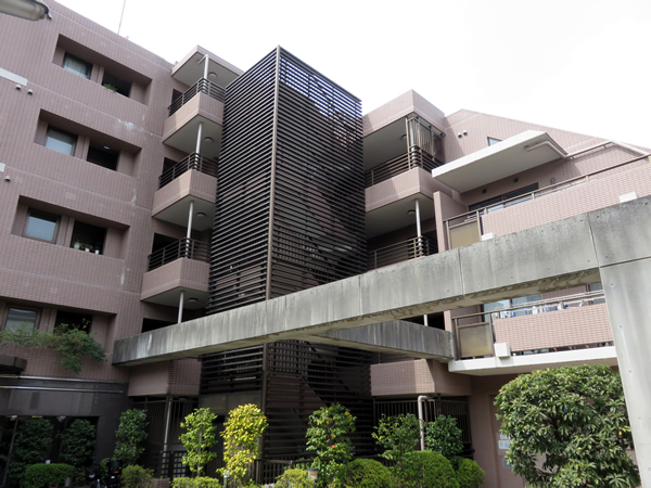 朝日マンション目黒の外観