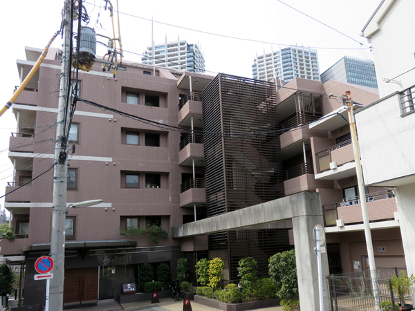 朝日マンション目黒の外観