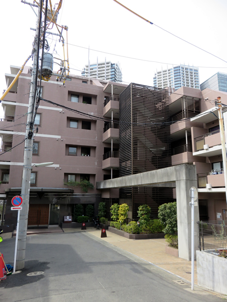 朝日マンション目黒の外観