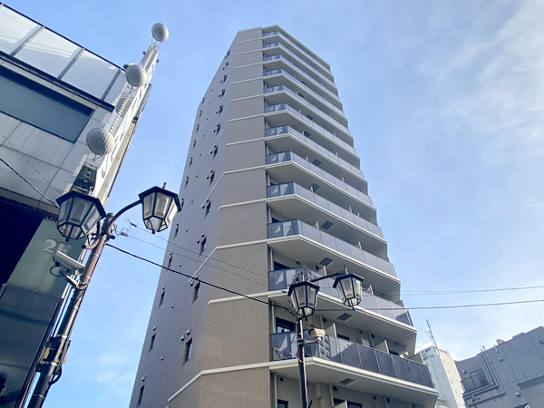 オープンレジデンシア中野ステーションサイドの外観