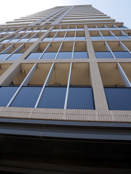 クレヴィアタワー池田山の外観