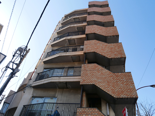 高田橋ハイツの外観