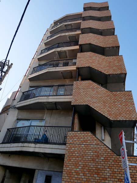 高田橋ハイツの外観