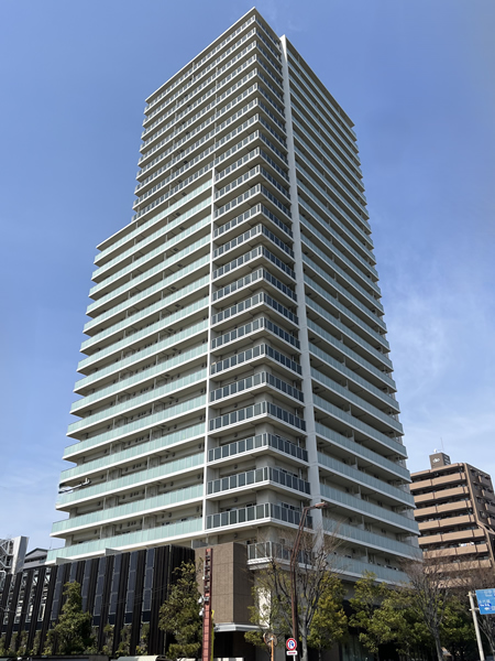 プラウドタワー木場公園の外観