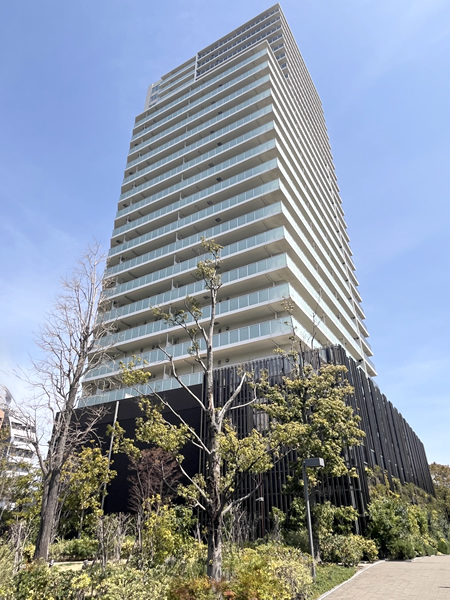 プラウドタワー木場公園の外観