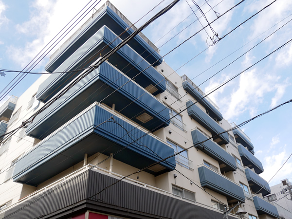 高円寺ニューナショナルコートの外観