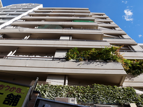 ニュー高円寺マンションの外観