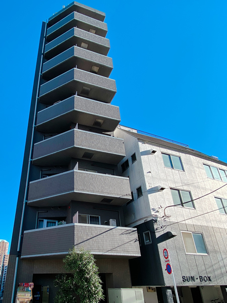 シンシア西早稲田の外観