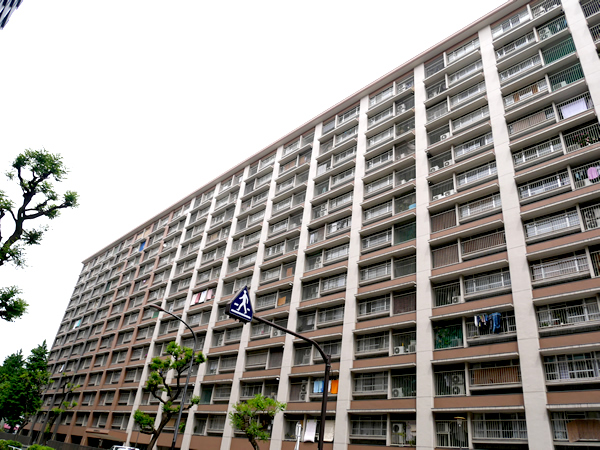 大森駅前住宅1号棟の外観