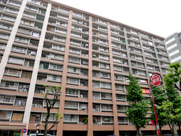 大森駅前住宅1号棟の外観