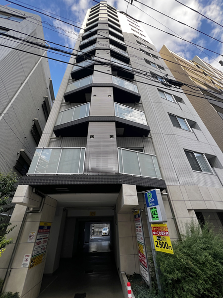 ジェノヴィア新宿早稲田グリーンヴェールの外観