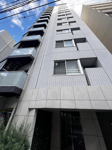 ジェノヴィア新宿早稲田グリーンヴェールの外観