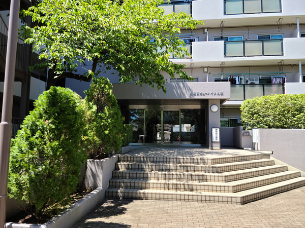 西葛西ビューハイツA棟の外観