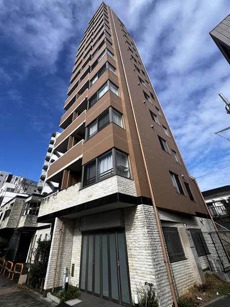 ラグジュアリーレジデンス新宿ソラーレの外観