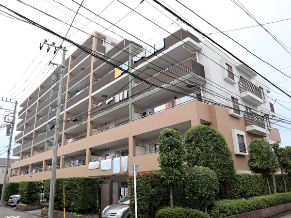 ディアステージ川崎渡田パークフロントの外観