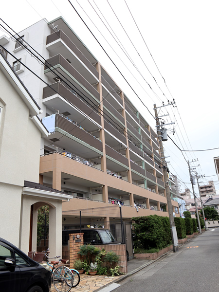 ディアステージ川崎渡田パークフロントの外観