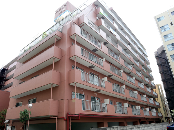 朝日サンライズ川崎の外観