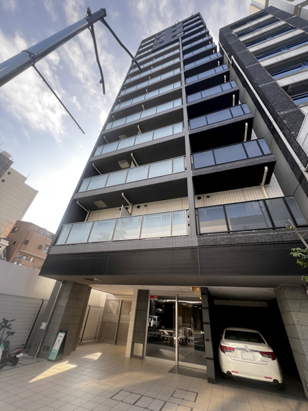 ガリシア新宿ノースの外観