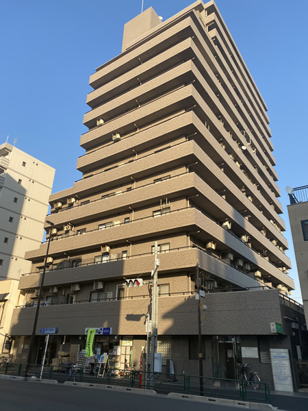 シーアイマンション日暮里の外観