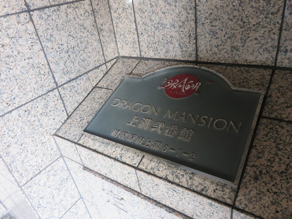 ドラゴンマンション上溝2番館の外観