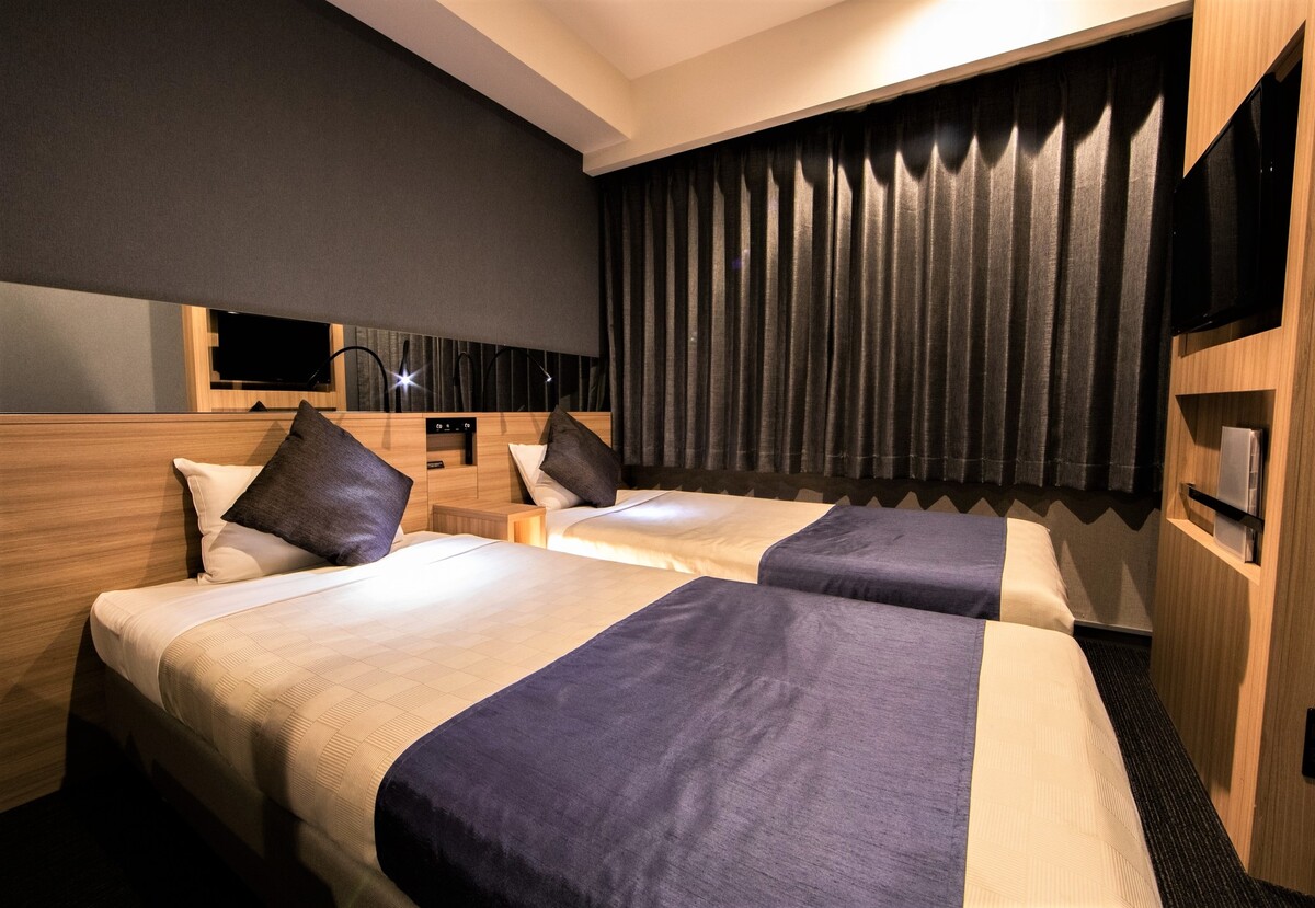 ［3連泊］スタンダードツイン/14～15m²【禁煙／喫煙 選択可】　１～２名利用プラン