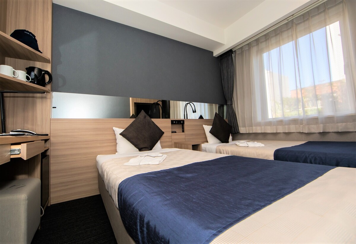 ［3連泊］スタンダードツイン/14～15m²【禁煙／喫煙 選択可】　１～２名利用プラン