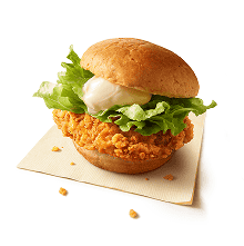 チキンフィレバーガー