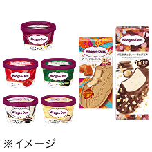 ハーゲンダッツ　各種　いずれか1点（税込372円）引換券