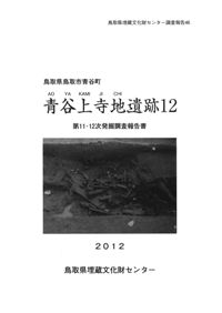 青谷上寺地遺跡12 第11・12次発掘調査報告書