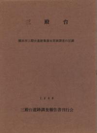 三殿台 横浜市三殿台遺跡集落址発掘調査の記録