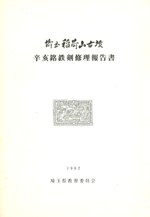 埼玉稲荷山古墳 辛亥銘鉄剣修理報告書