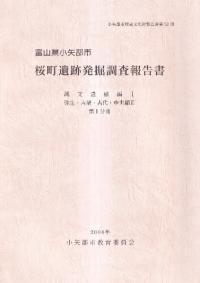 桜町遺跡発掘調査報告書 縄文遺構編1 弥生・古墳・古代・中世編2