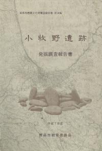 小牧野遺跡発掘調査報告書