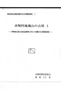 赤堀村地蔵山の古墳1