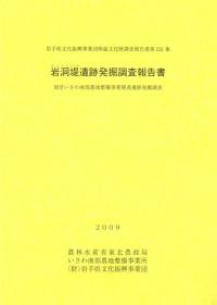 岩洞堤遺跡発掘調査報告書