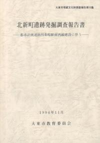 北新町遺跡発掘調査報告書