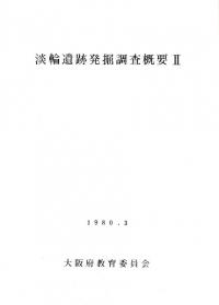 淡輪遺跡発掘調査概要2